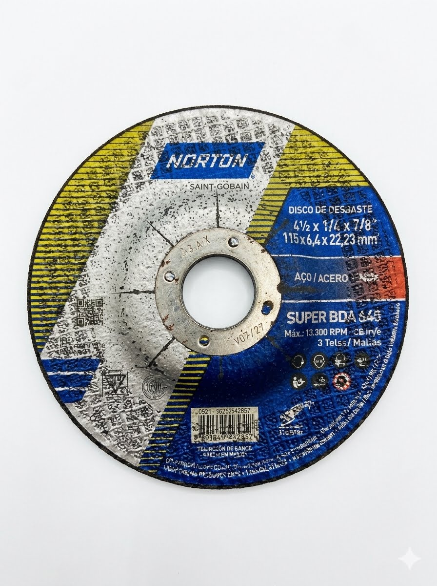 Desbaste Norton Super BDA640 4 1/2x1/4X7/8