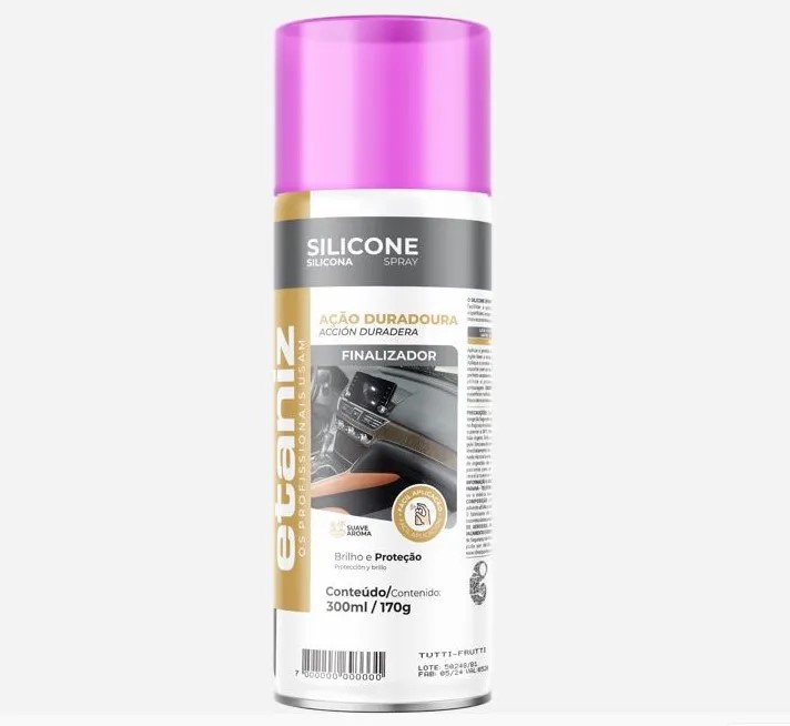 Spray Silicone Rosa 300ml/170g