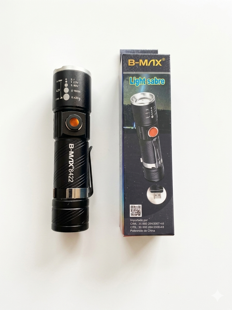 Lanterna USB B-MAX